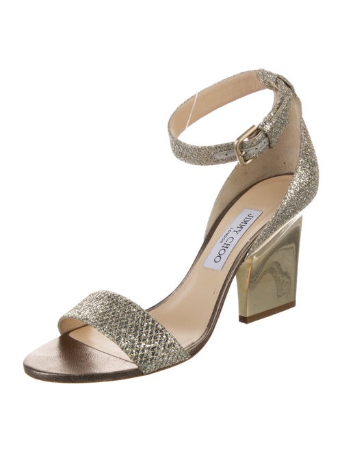 Jimmy Choo Glitter Sandals