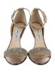 Jimmy Choo Glitter Sandals