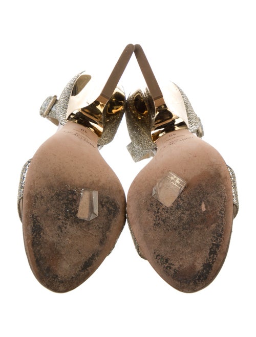 Jimmy Choo Glitter Sandals