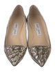 Jimmy Choo Snakeskin Animal Print Pumps
