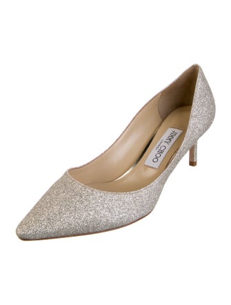Jimmy Choo Glitter Glitter Accents Pumps