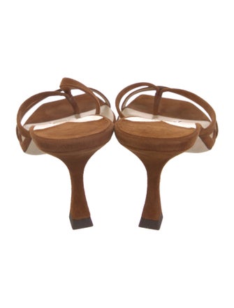 Jimmy Choo Suede Slides