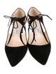 Jimmy Choo Suede T-Strap Pumps