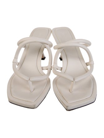 Jimmy Choo Leather Slides