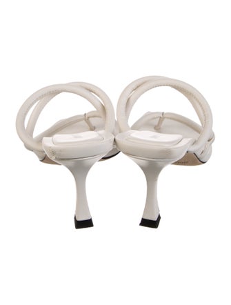 Jimmy Choo Leather Slides