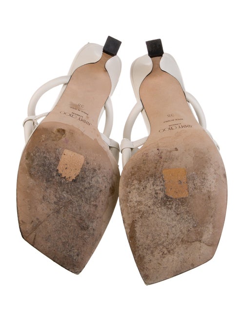 Jimmy Choo Leather Slides