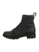 Jimmy Choo Leather Combat Boots