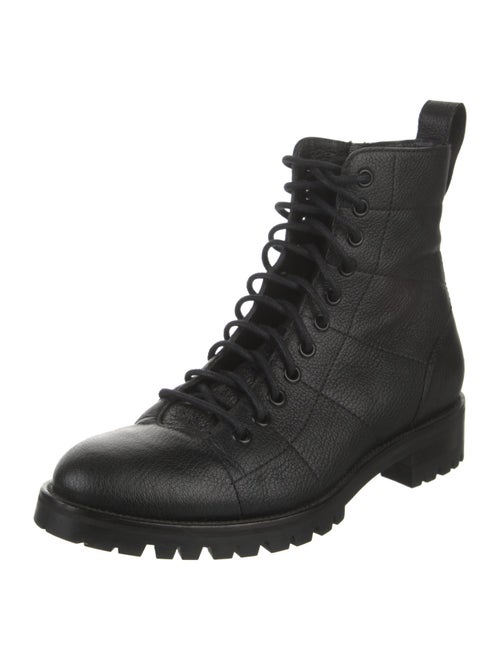 Jimmy Choo Leather Combat Boots