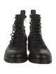 Jimmy Choo Leather Combat Boots