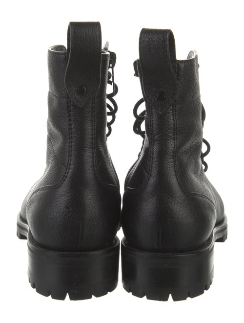Jimmy Choo Leather Combat Boots