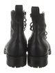 Jimmy Choo Leather Combat Boots