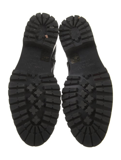 Jimmy Choo Leather Combat Boots