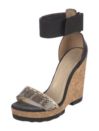 Jimmy Choo Animal Print Sandals