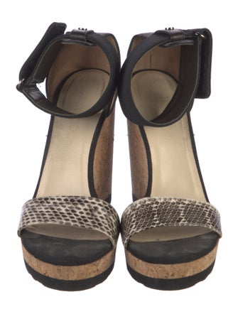 Jimmy Choo Animal Print Sandals