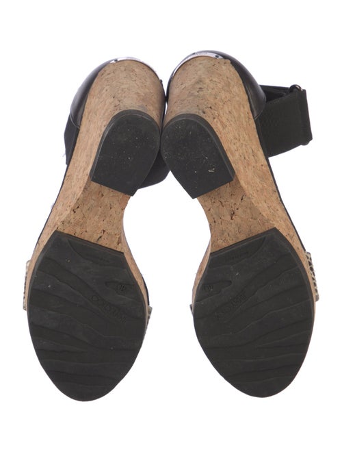 Jimmy Choo Animal Print Sandals