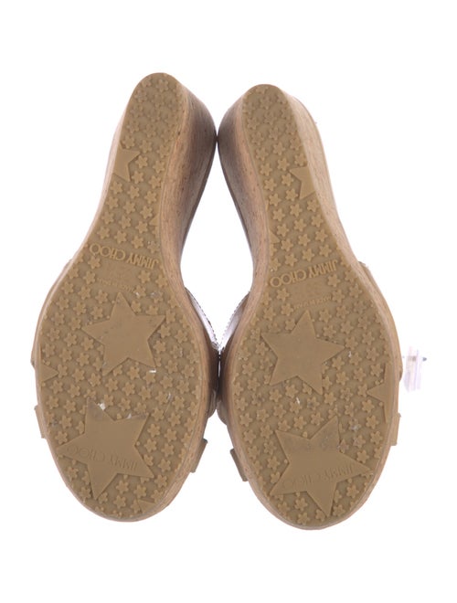 Jimmy Choo Patent Leather Slides