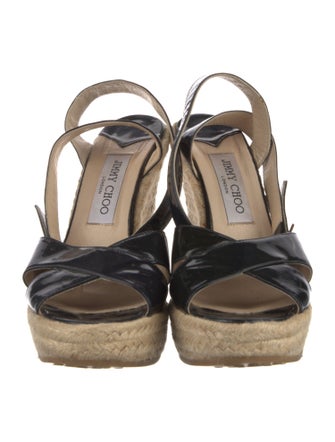 Jimmy Choo Patent Leather Espadrilles