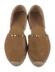 Jimmy Choo Suede Studded Accents D'Orsay Flats