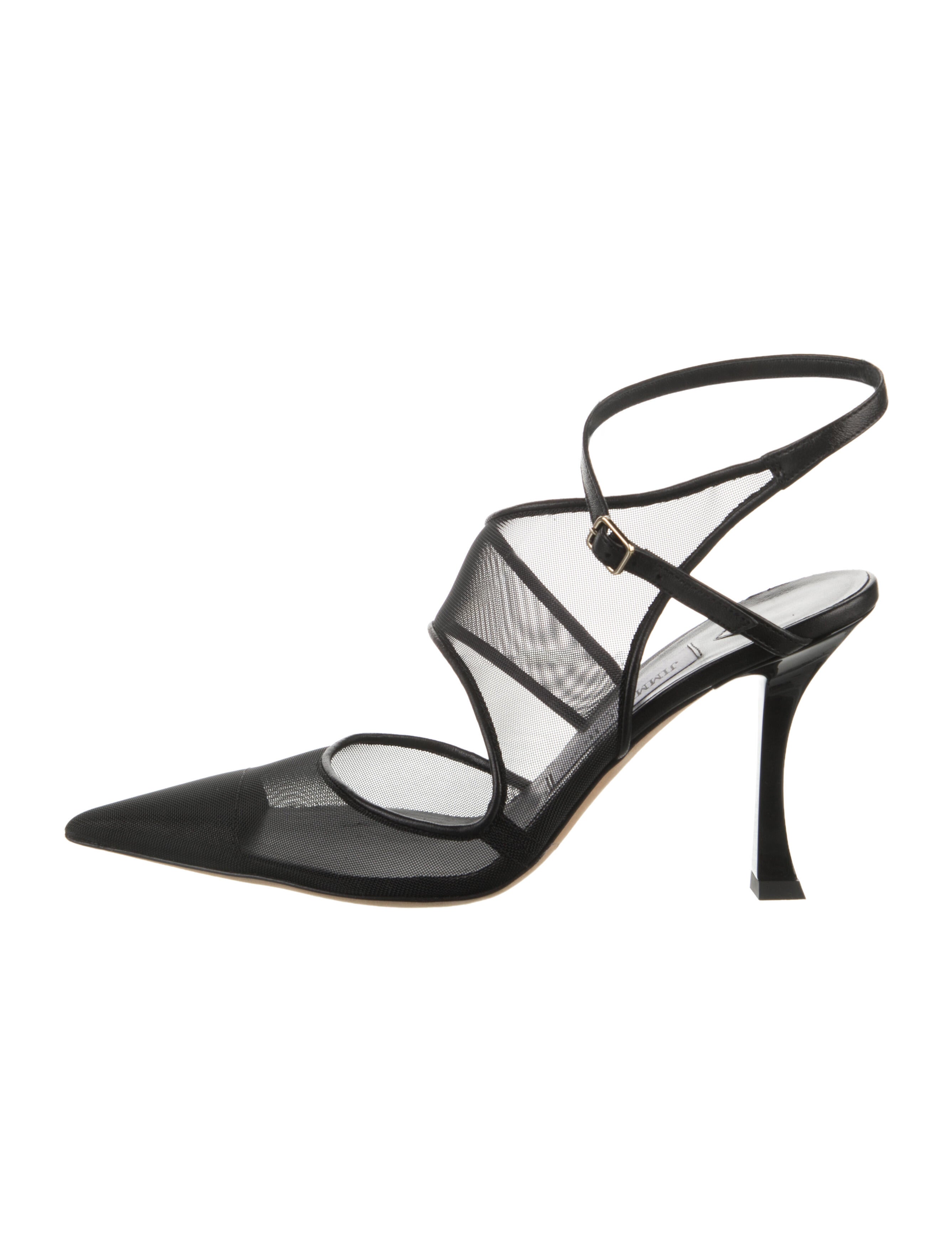 Jimmy Choo Mesh Slingback Pumps