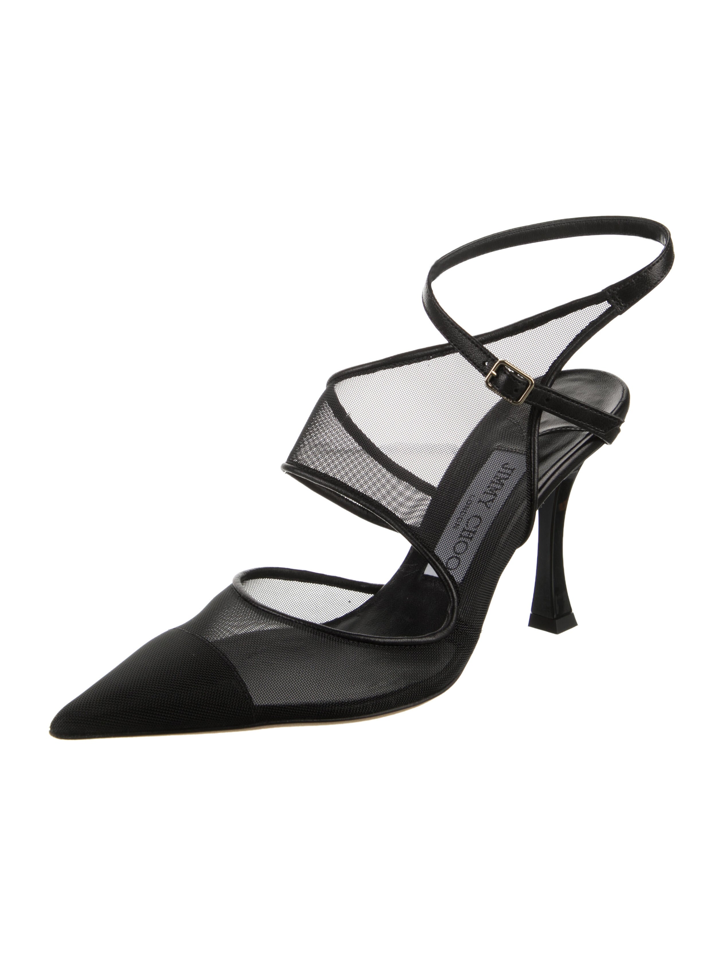 Jimmy Choo Mesh Slingback Pumps