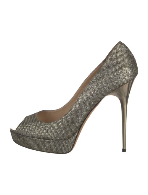 Jimmy Choo Glitter Pumps