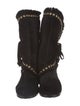 Jimmy Choo Ponyhair Lace-Up Boots