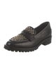Jimmy Choo Patent Leather Crystal Embellishments Loafers