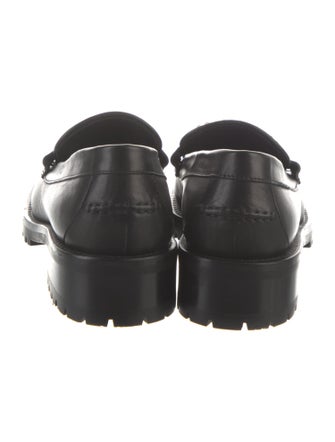 Jimmy Choo Patent Leather Crystal Embellishments Loafers