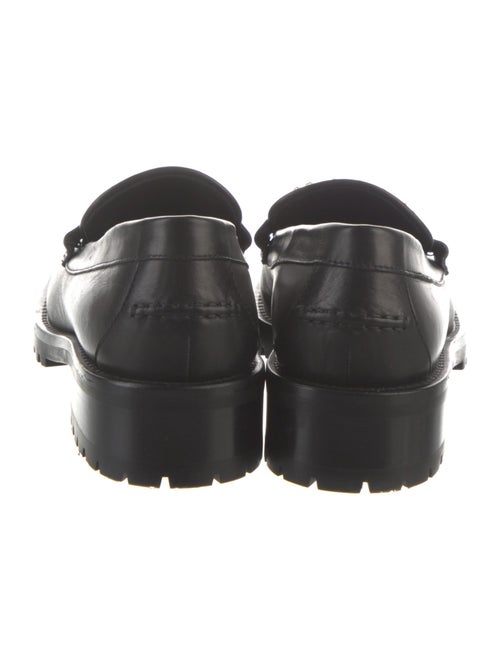 Jimmy Choo Patent Leather Crystal Embellishments Loafers