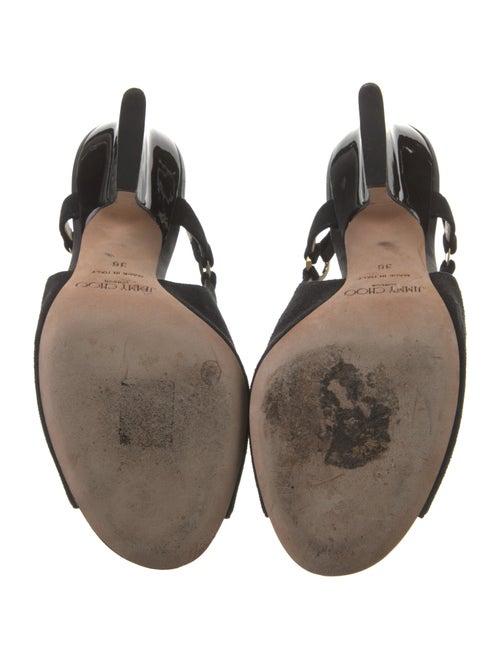 Jimmy Choo Suede Slingback Sandals