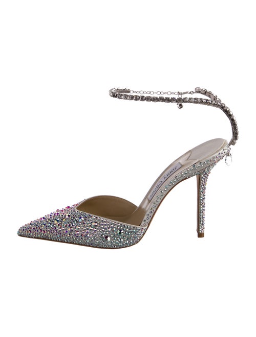 Jimmy Choo Satin Patterned Sandals