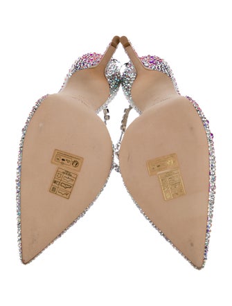 Jimmy Choo Satin Patterned Sandals