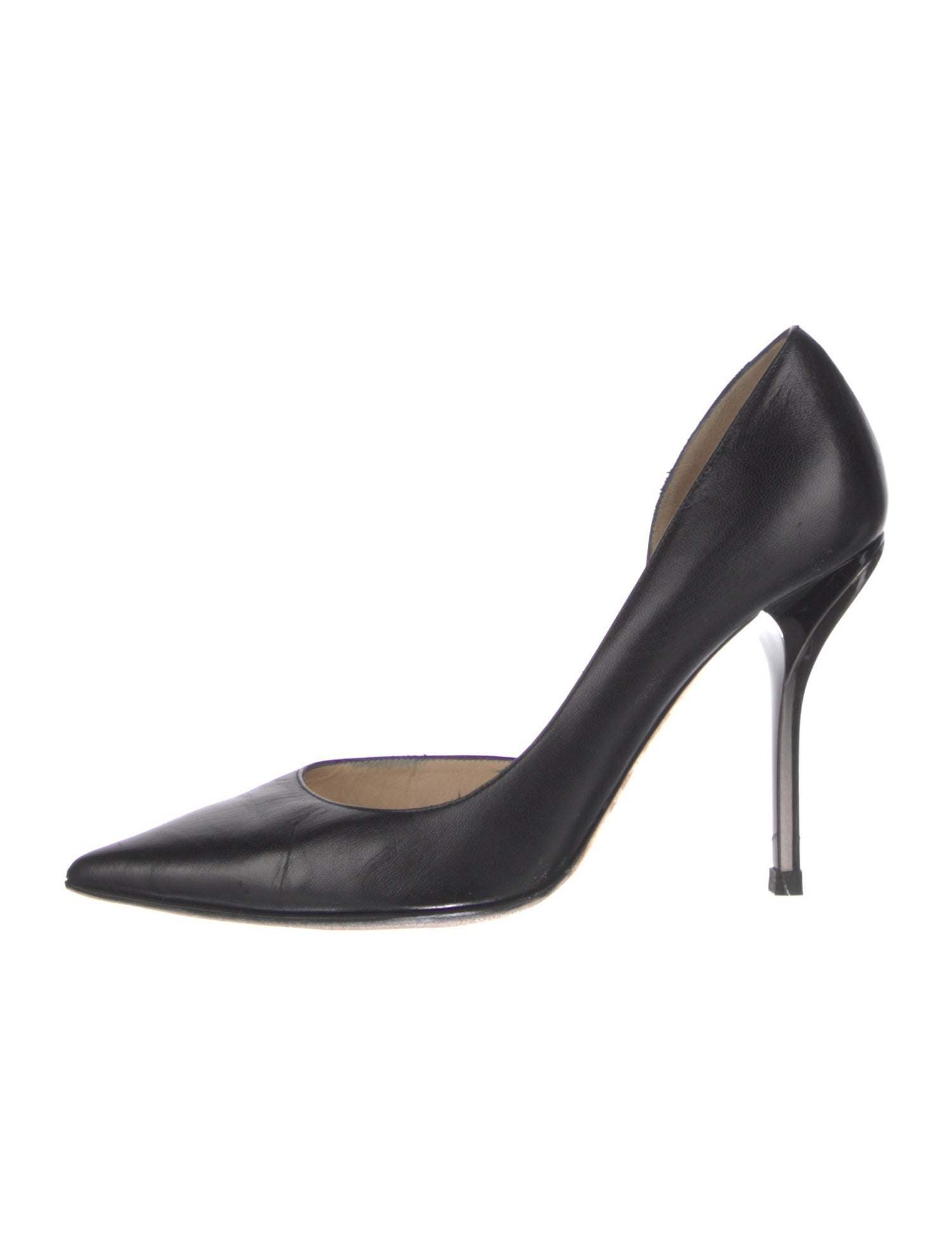 Jimmy Choo Leather D'Orsay Pumps
