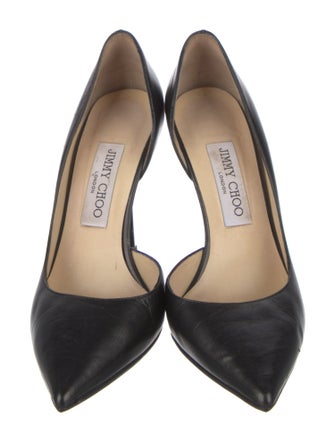 Jimmy Choo Leather D'Orsay Pumps