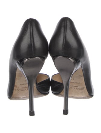 Jimmy Choo Leather D'Orsay Pumps