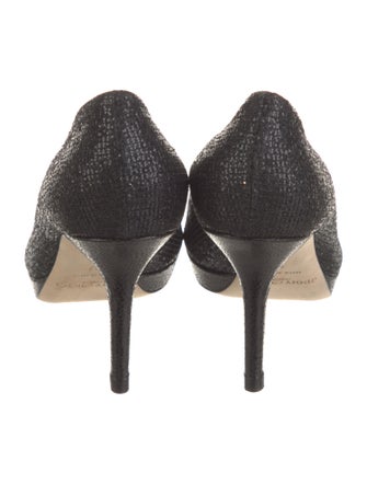 Jimmy Choo Glitter Glitter Accents Pumps
