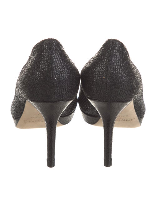 Jimmy Choo Glitter Glitter Accents Pumps