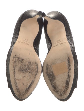 Jimmy Choo Glitter Glitter Accents Pumps
