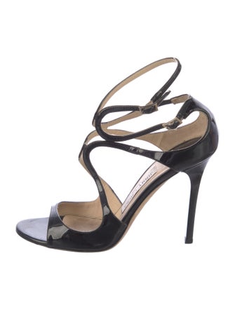 Jimmy Choo Patent Leather Sandals