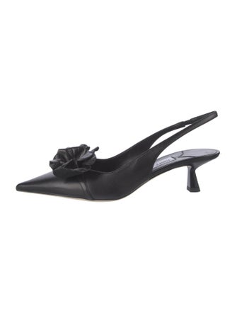 Jimmy Choo Leather Slingback Pumps