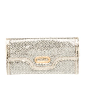 Jimmy Choo Glitter Clutch
