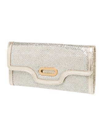 Jimmy Choo Glitter Clutch
