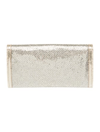 Jimmy Choo Glitter Clutch