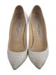 Jimmy Choo Leather Studded Accents Pumps