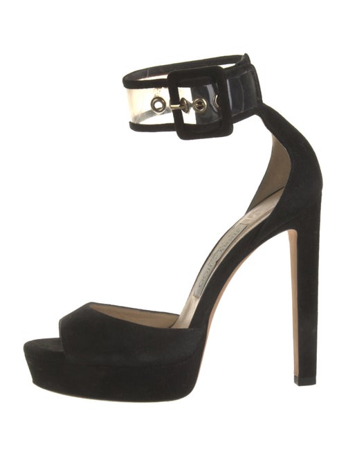 Jimmy Choo Suede D'Orsay Pumps