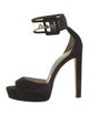 Jimmy Choo Suede D'Orsay Pumps