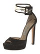Jimmy Choo Suede D'Orsay Pumps
