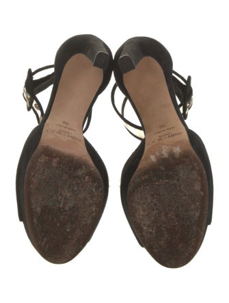 Jimmy Choo Suede D'Orsay Pumps