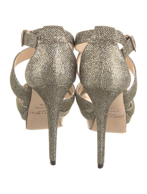 Jimmy Choo Glitter D'Orsay Pumps