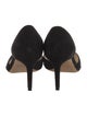 Jimmy Choo Suede Beaded Accents D'Orsay Pumps